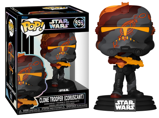 Preventa Clone Trooper (Coruscant) #859 -  Star Wars Funko Pop!
