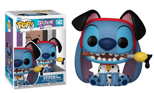 Preventa Stitch as Pongo #1462 - Disney Funko Pop!