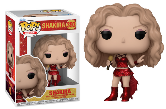 Preventa Shakira Super Bowl Glitter #393 - Music Funko Pop!