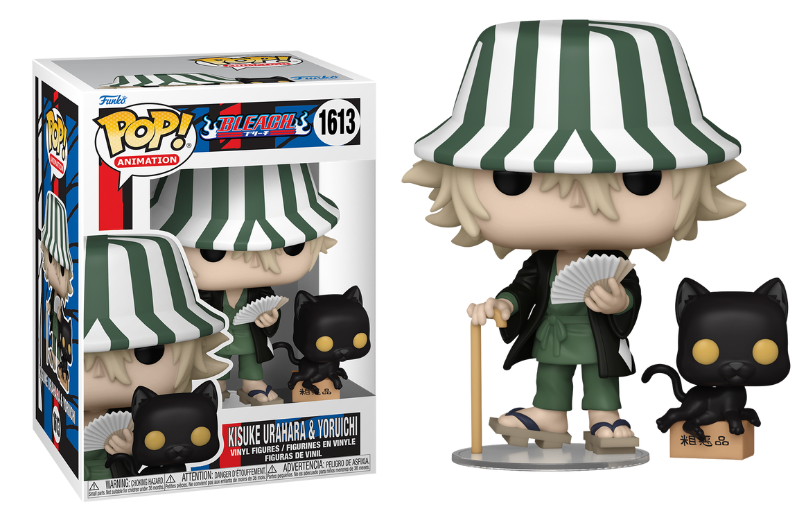 Preventa Kisuke Urahara & Yoruichi #1613 - Bleach Funko Pop!