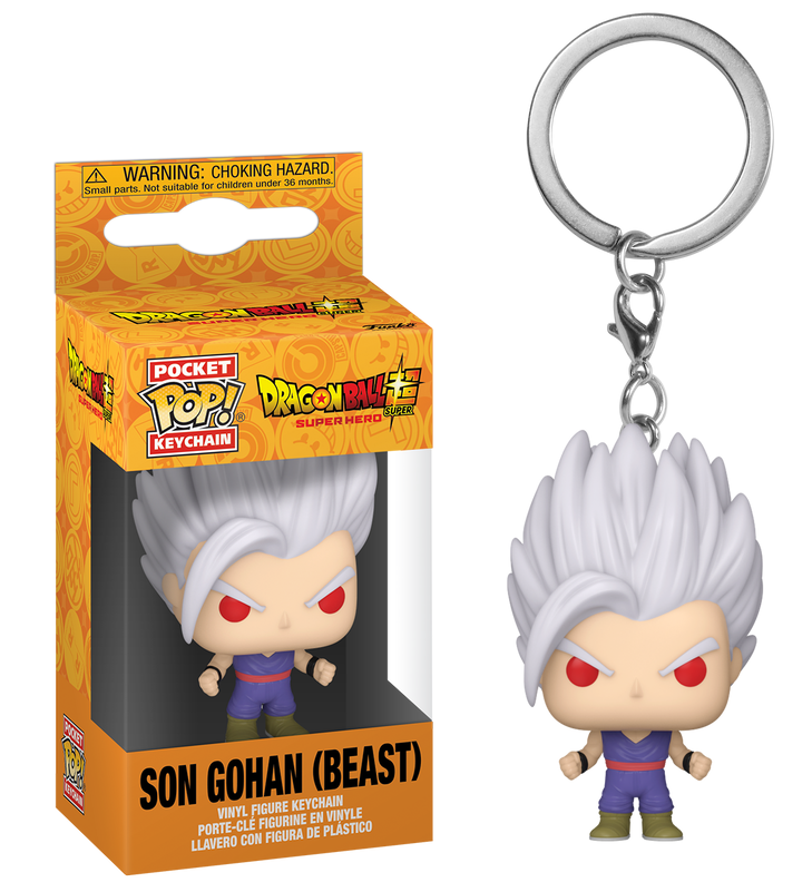 Llavero Son Gohan (Beast ) - Dragon Ball Super Keychain Pop!