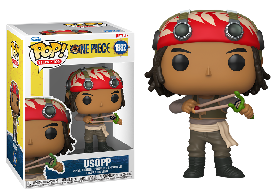 Preventa Usopp #1882 - Netflix's One Piece Live Action Funko Pop!