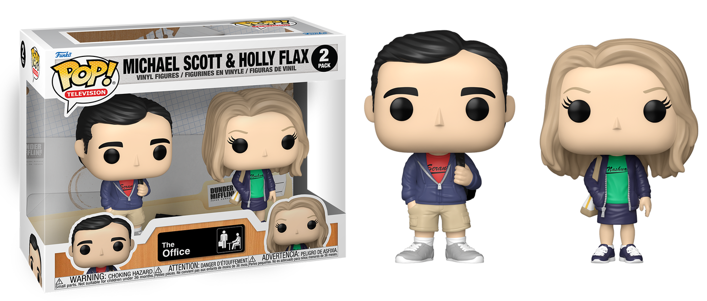 Por encargo - Michael Scott & Holly Flax #2Pack - The Office Funko Pop!