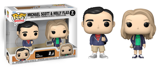Por encargo - Michael Scott & Holly Flax #2Pack - The Office Funko Pop!