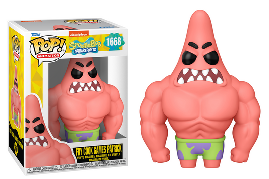 Preventa Fry Cook Games Patrick (Patricio) #1688 - Bob Esponja Funko Pop!