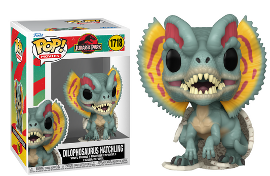 Preventa Dilophosaurus Hatchling #1718 - Jurassic Park Funko Pop!