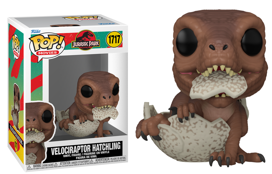 Preventa Velociraptor Hatchling #1717 - Jurassic Park Funko Pop!