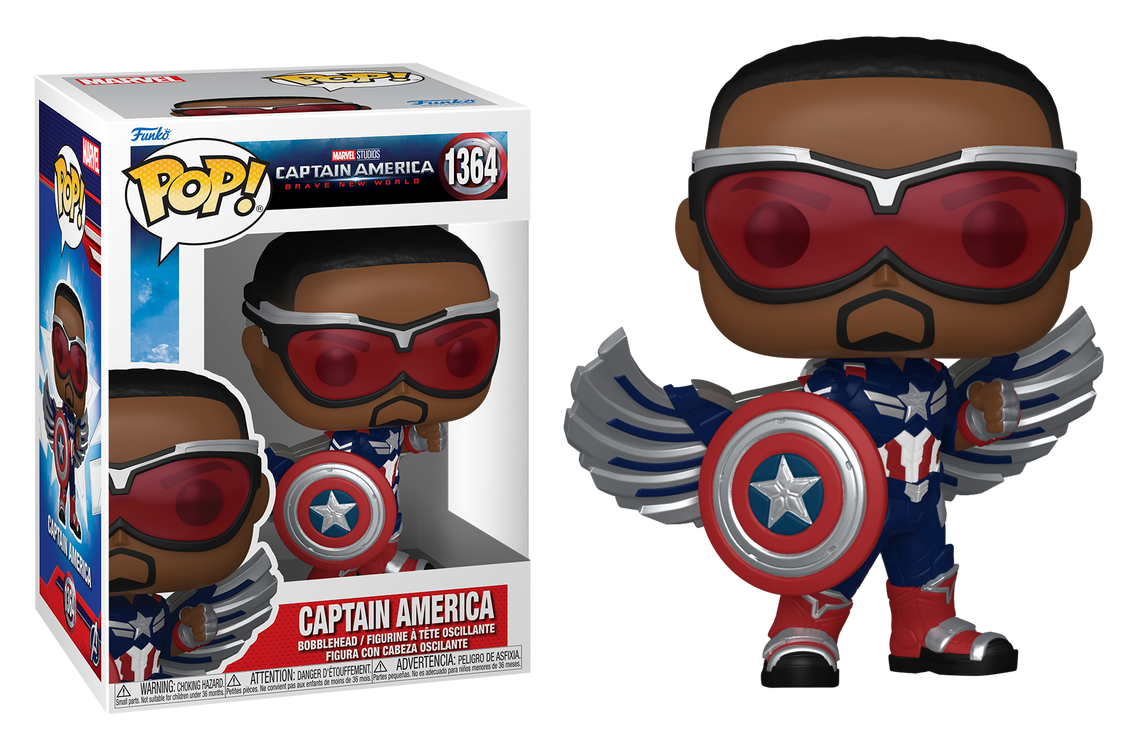 Preventa Captain America (Sam Wilson) #1364 - Captain America Brave New World Funko Pop!