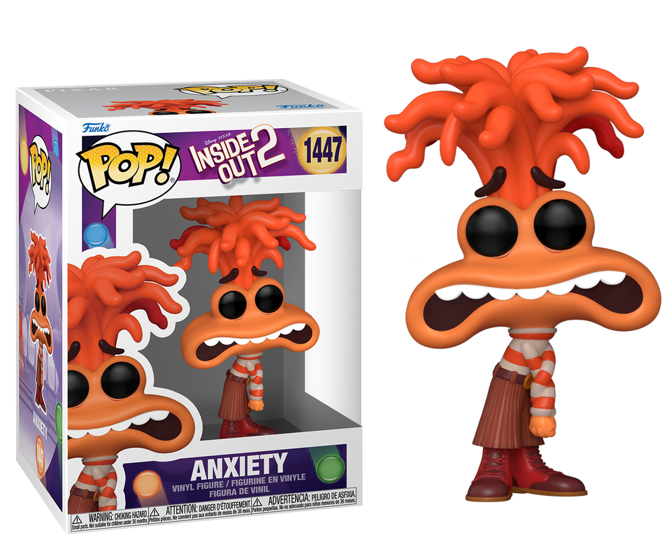 Preventa Anxiety (Ansiedad) #1447 - Disney Pixar Inside Out 2 (Intensamente 2) Funko Pop!