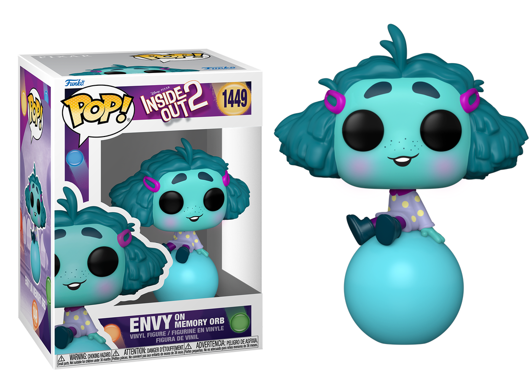 Preventa Envy on Memory Orb ( Envidia ) #1449 - Disney Pixar Inside Out 2 (Intensamente 2)Funko Pop!