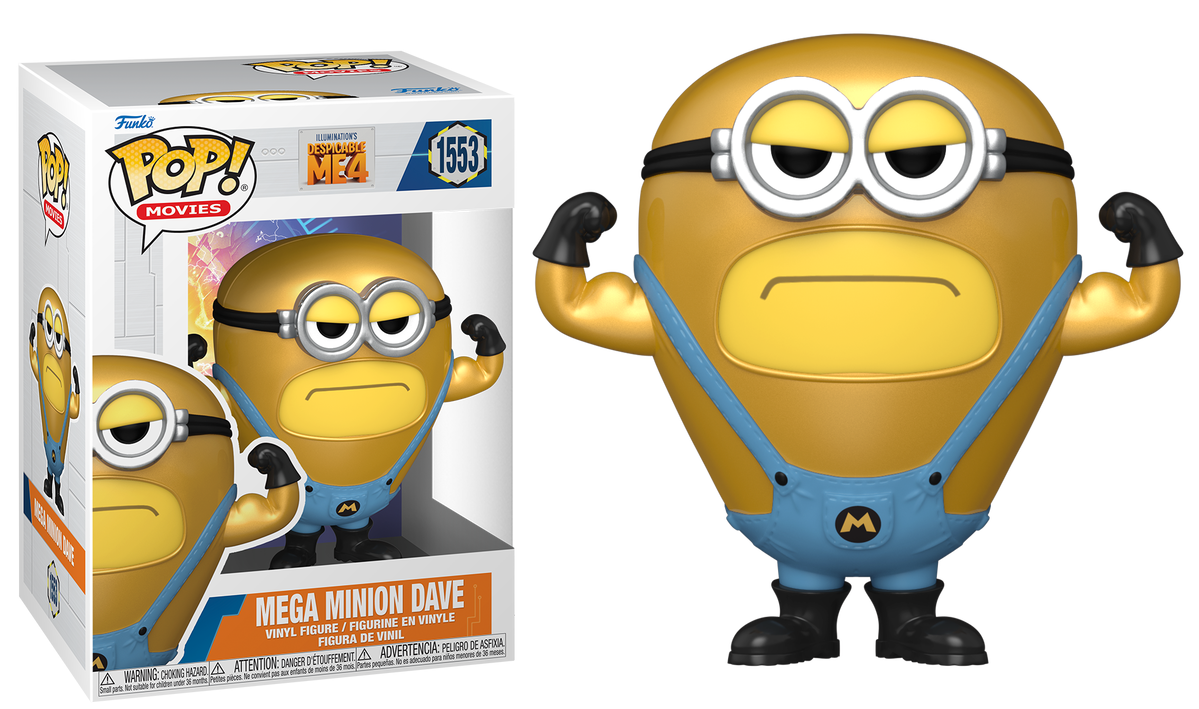 Preventa Mega Minion Dave #1553 - Despicable Me 4 Funko Pop!