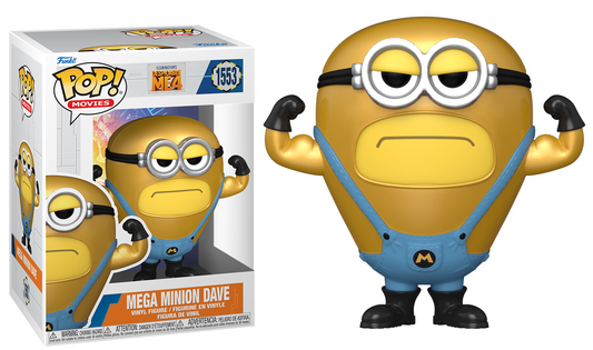 Preventa Mega Minion Dave #1553 - Despicable Me 4 Funko Pop!