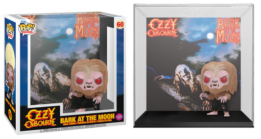 Preventa Ozzy Osbourne Bark At The Moon Cover Flocked #60 - Music Rocks Funko Pop!