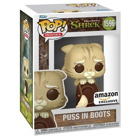 Preventa Puss in Boots (Gato con Botas) Amazon #1596 - Shrek Funko Pop!