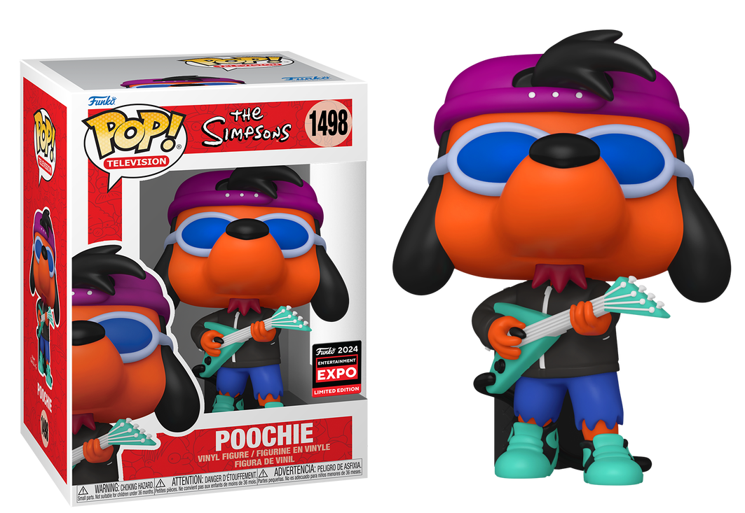 Poochie #1498 Entertainment Expo 2024 - The Simpsons Funko Pop!