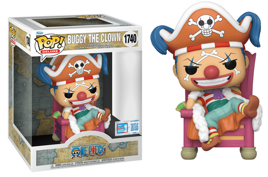 Buggy The Clown Deluxe 2024 NYCC #1740 - One Piece Funko Pop!