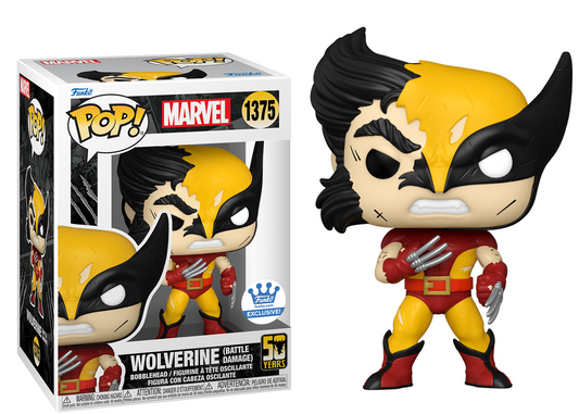 Preventa Wolverine Battle Damage Funko Shop #1375 - Marvel Funko Pop!