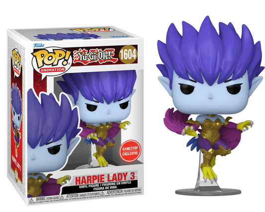 Harpie Lady 3 Gamestop #1604 - Yu-Gi-Oh Funko Pop!