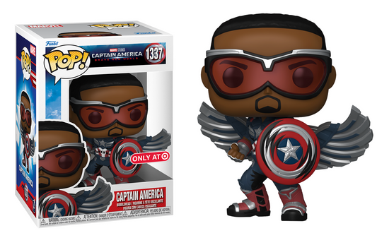 Preventa Captain America Target #1337 - Marvel's Captain America Brave New World Funko Pop!