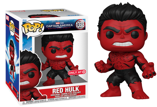 Preventa Red Hulk Target #1338 - Marvel's Captain America Brave New World Funko Pop!