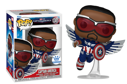 Preventa Captain America Funko Shop #1381 - Marvel's Captain America Brave New World Funko Pop!