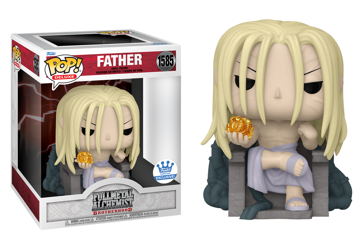 Father Funko Shop #1585 - Full Metal Alchemist Brotherhood Funko Pop!
