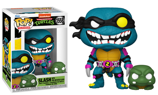 Preventa Slash with Pre-Mutated Slash #1558 - TMNT (Las Tortugas Ninja) Funko Pop!