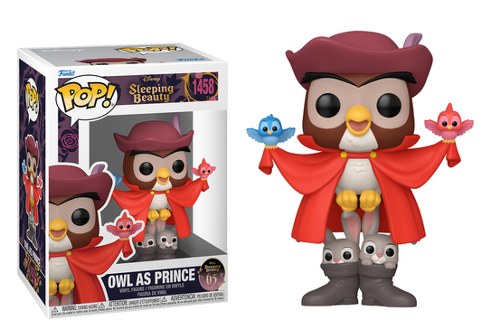 Preventa Owl as Prince #1458 - Disney Sleeping Beauty ( La Bella Durmiente ) Funko Pop!