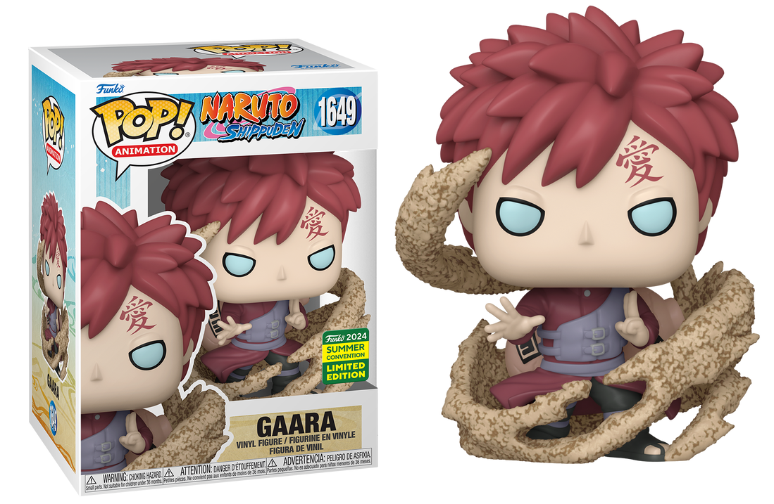 Preventa Gaara Summer Convention 2024 #1649 - Naruto Shippuden Funko Pop!