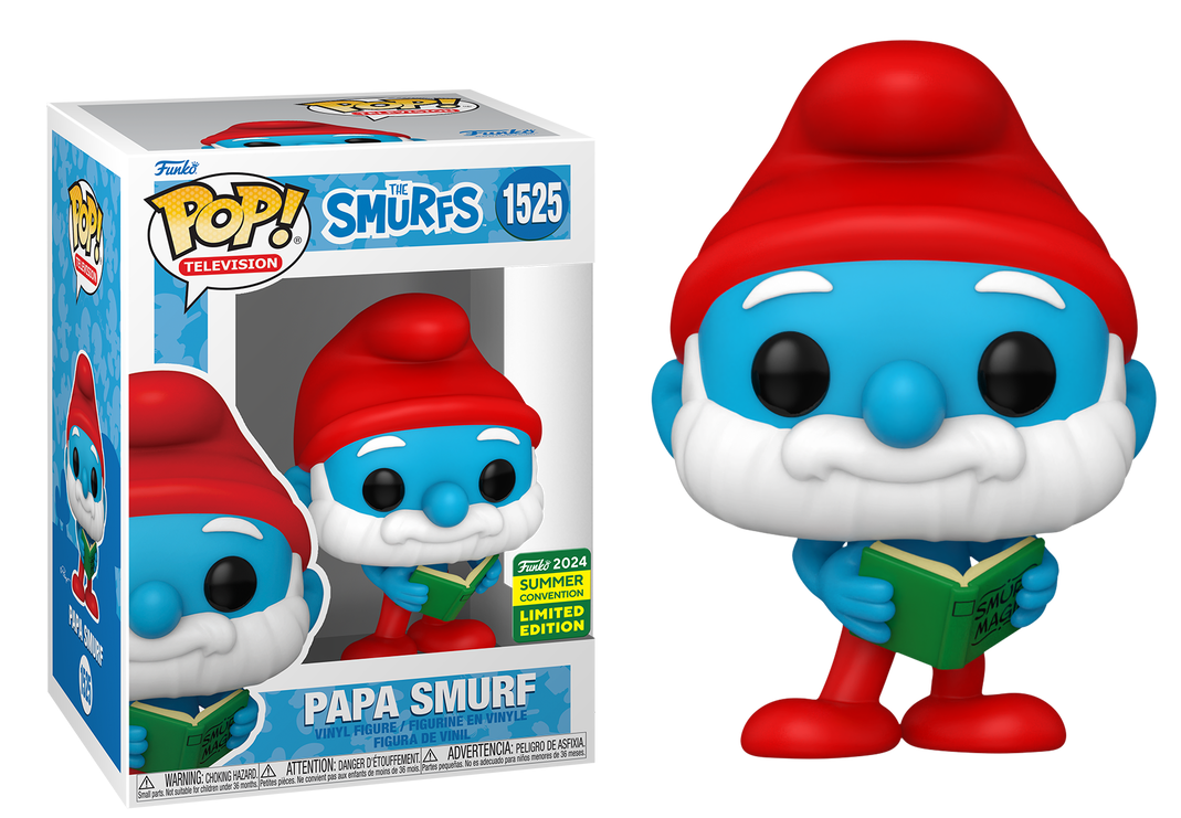 Preventa Papa Smurf Summer Convention 2025 1525 The Smurfs (Los Pit