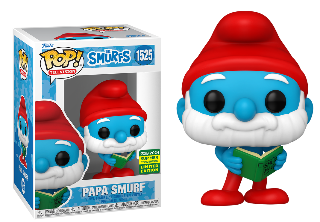 Preventa Papa Smurf Summer Convention 2024 1525 The Smurfs (Los Pit