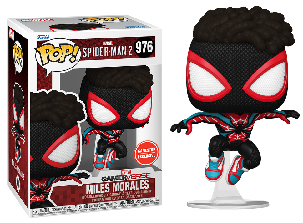 Preventa Miles Morales #976 - Marvel's Spider-Man 2 Funko Pop!