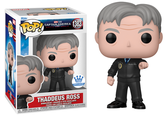 Preventa Thaddeus Ross Funko Shop #1382 - Marvel's Captain America Brave New World Funko Pop!