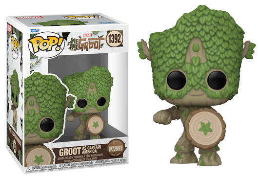 Preventa Groot as Captain America #1392 - We Are Groot Funko Pop!