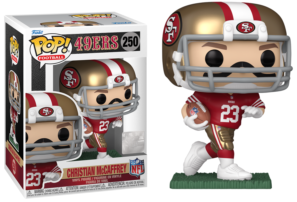 Preventa Christian McCaffrey #250 - NFL 49 ERS Funko Pop!