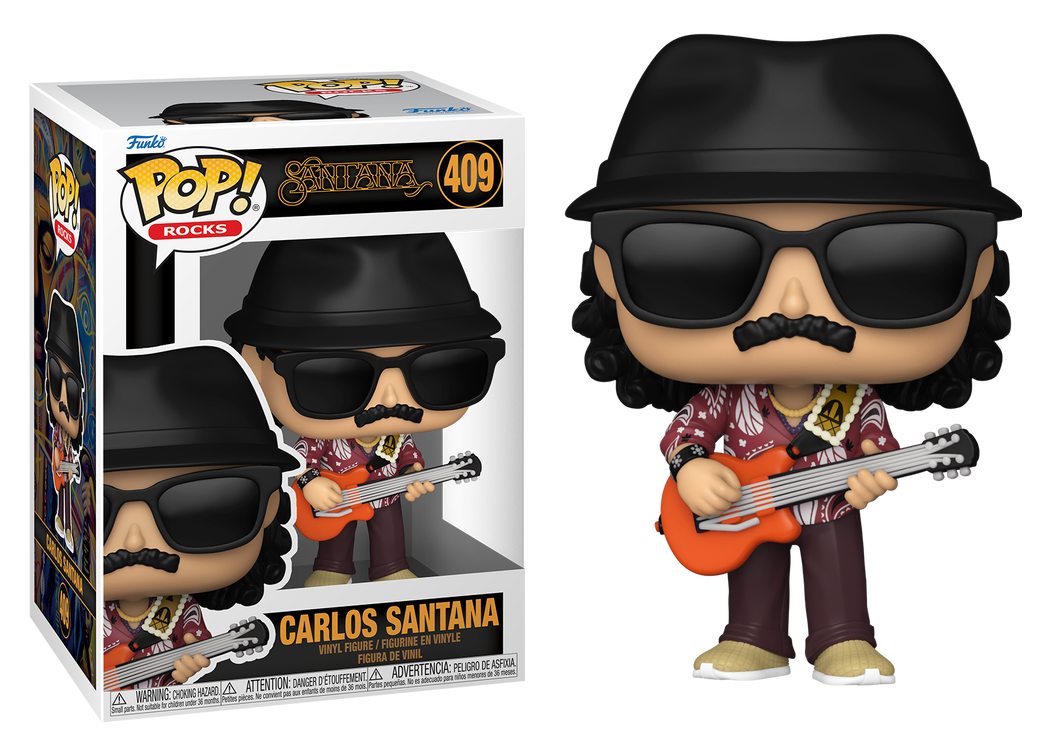 Preventa Carlos Santana #409 - Music Rocks Funko Pop!