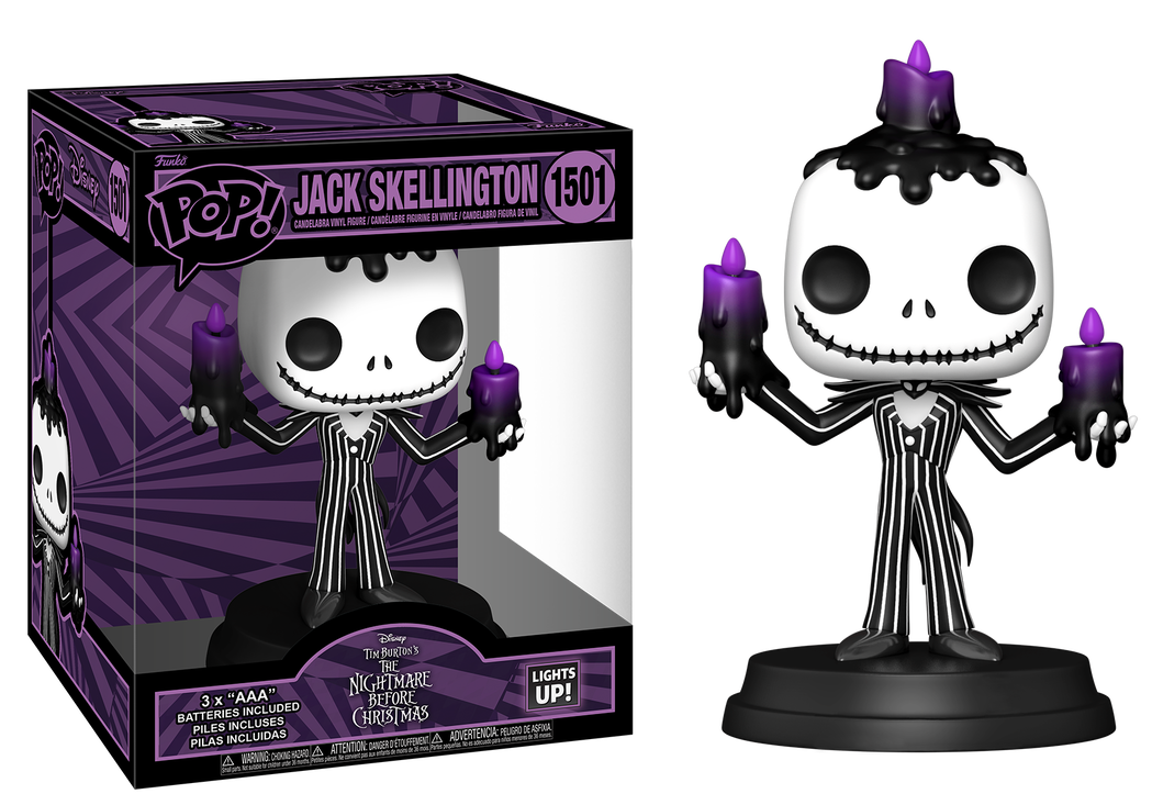 Preventa Jack Skellington Lights Up #1501 - The Nightmare Before Christmas Funko Pop!