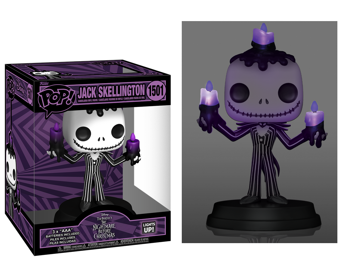 Preventa Jack Skellington Lights Up #1501 - The Nightmare Before Christmas Funko Pop!