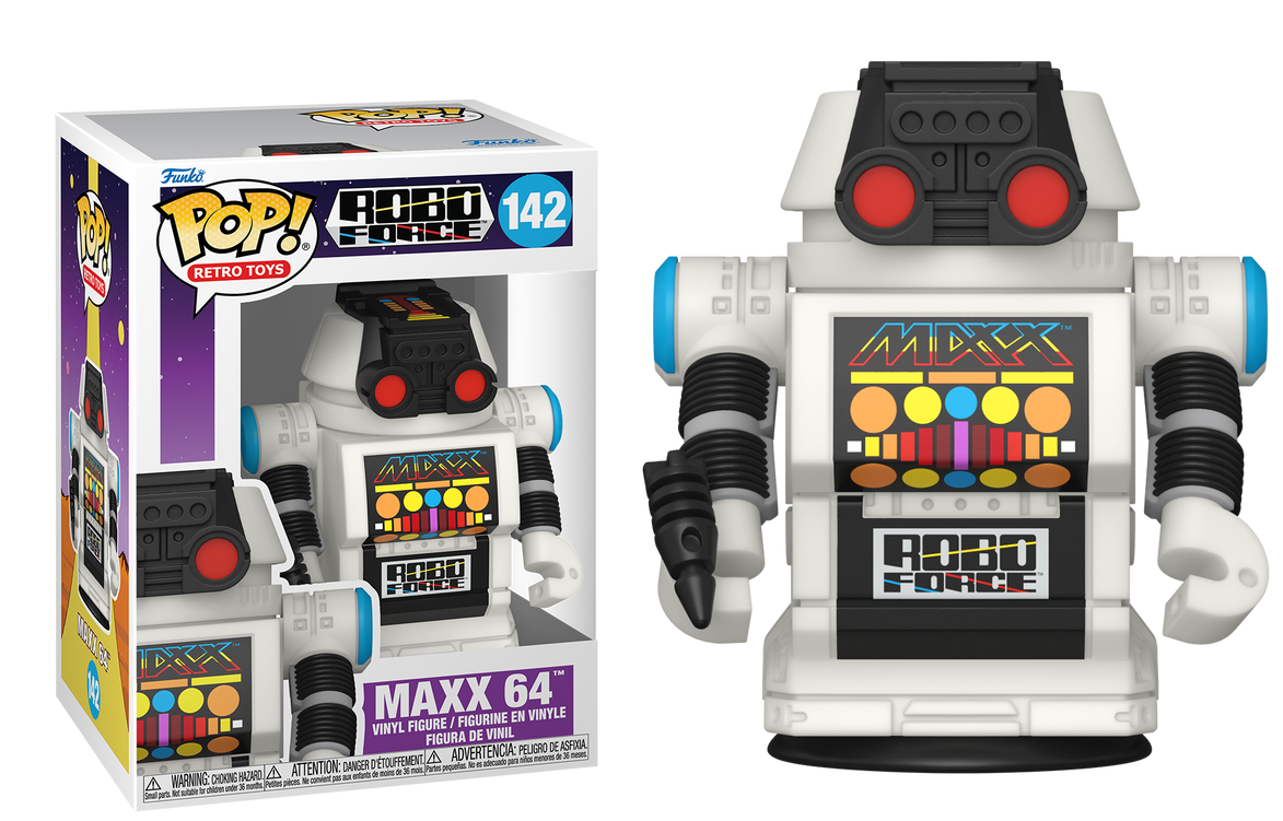 Preventa Maxx 64 #142 - Robo Force Funko Pop!