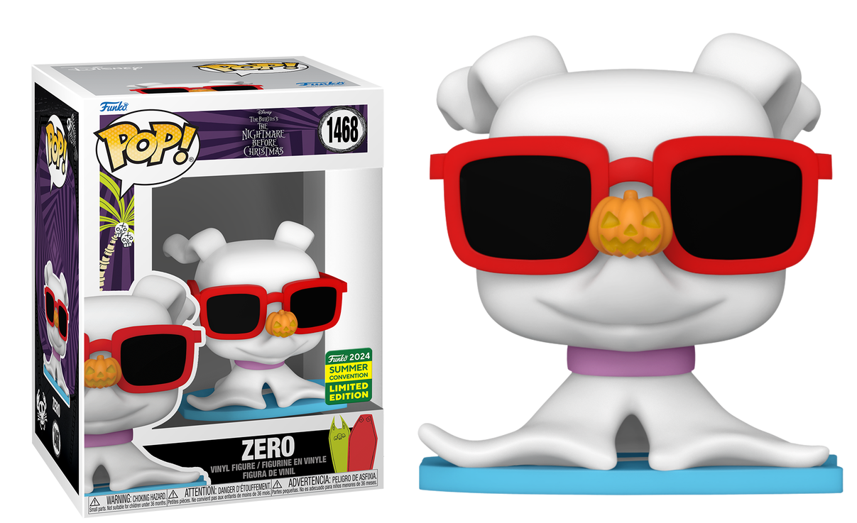 Zero 2024 Summer Convention #1468 - The Nightmare Before Christmas Funko Pop!