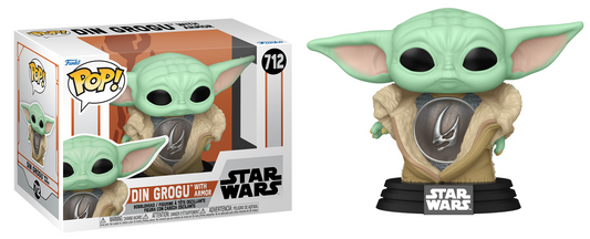 Por encargo -  Din Grogu with Armor #712 - Star Wars Funko Pop!