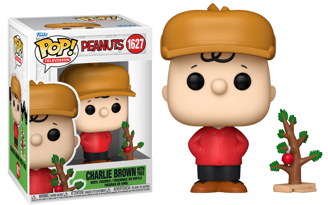 Preventa Charlie Brown with Tree #1627 - Peanuts A Charlie Brown Christmas Funko Pop!