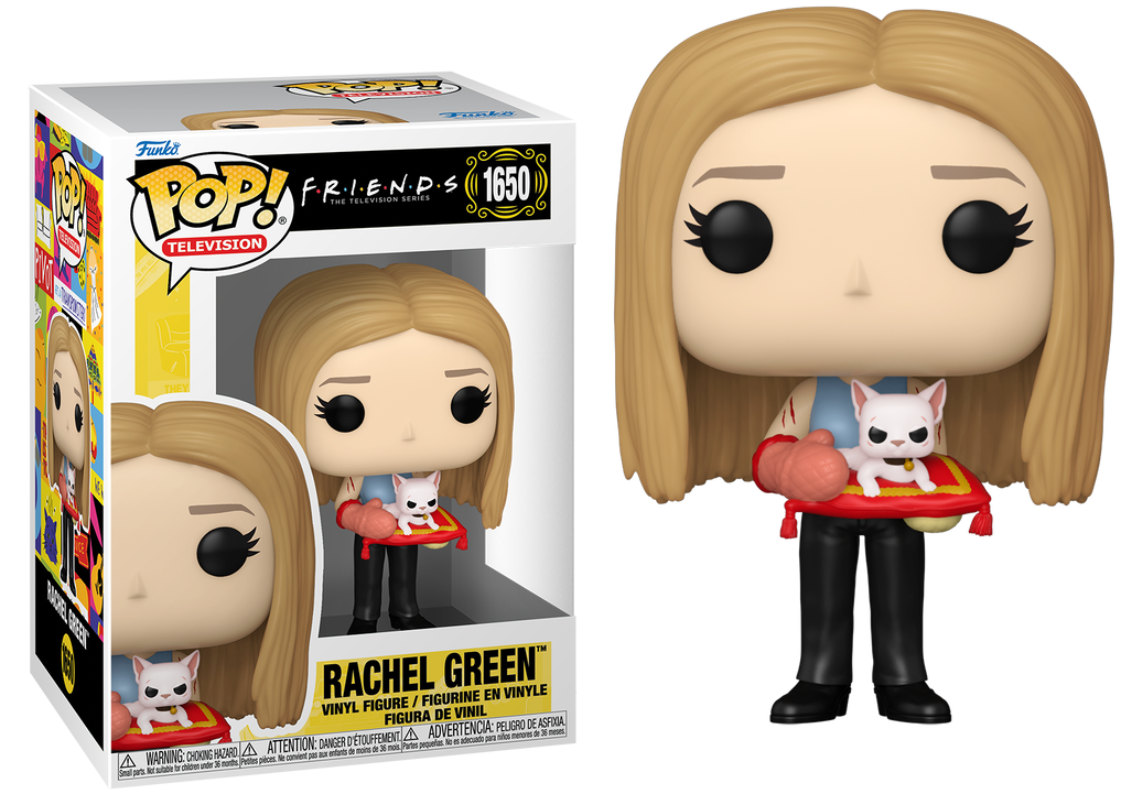 Preventa Rachel Green with Mrs. Whiskerson #1650 - Friends Funko Pop!