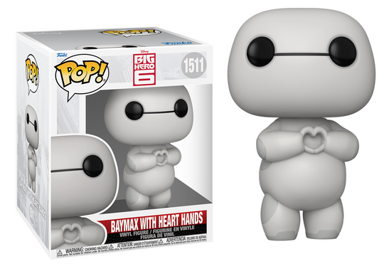 Preventa Baymax with Heart Hands #1511 - Disney's Big Hero 6 Funko Pop!