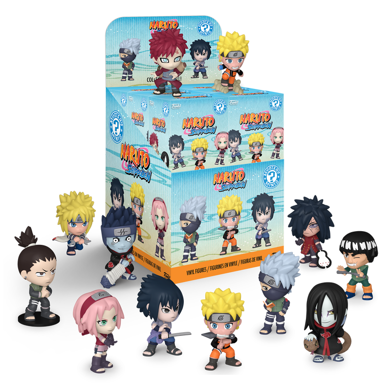 Preventa Rápida Naruto Shippuden - Mystery Minis (Cajas Misteriosa) Funko Pop!