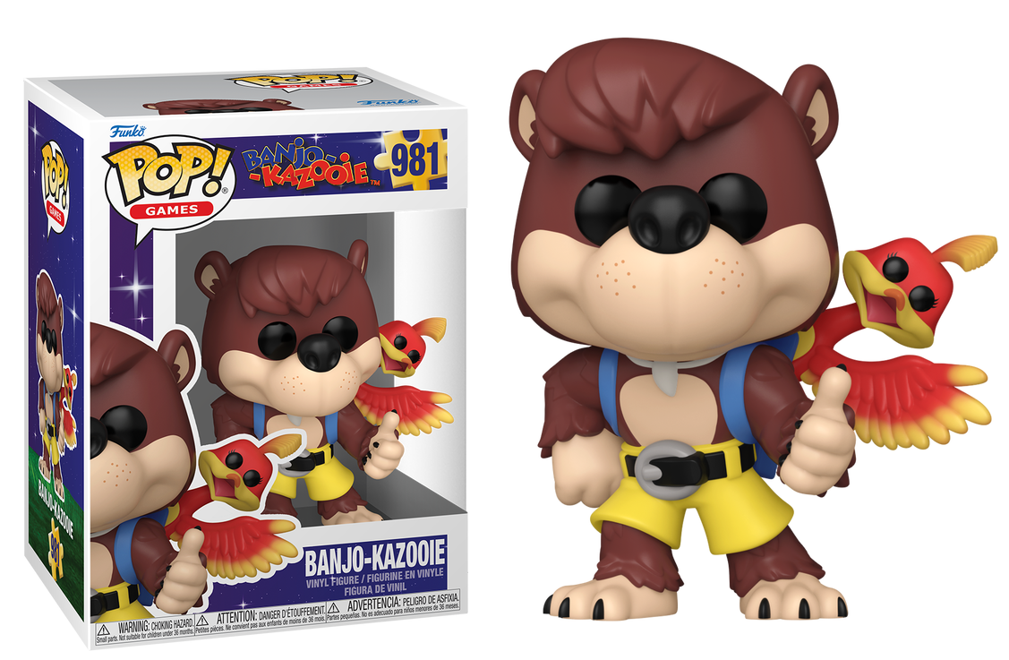 Preventa Banjo-Kazooie #981 - Games Funko Pop!