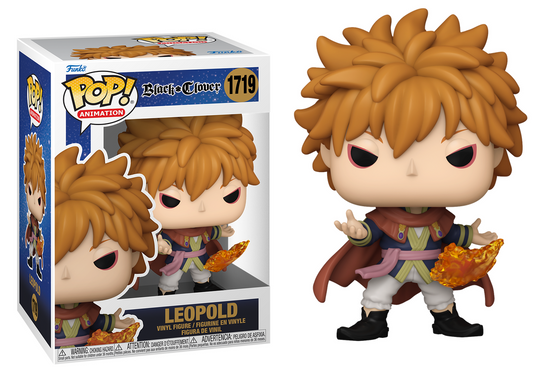 Preventa Leopold Vermillion #1719 - Black Clover Funko Pop!