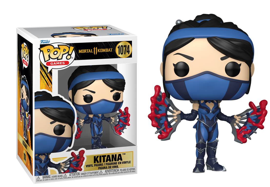 Por Encargo - Kitana #1074 - Mortal Kombat 11 Funko Pop!