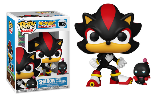 Preventa Shadow with Dark Chao #1035 - Sonic The Hedgehog Funko Pop!