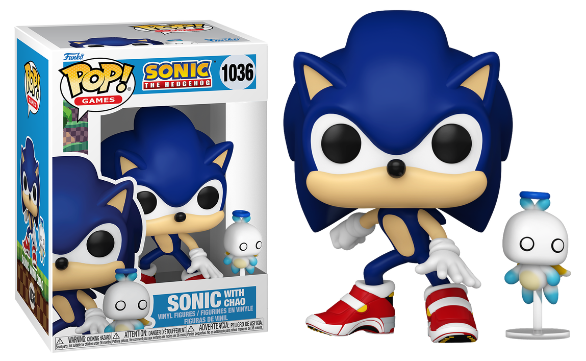 Preventa Sonic with Chao #1036 - Sonic The Hedgehog Funko Pop!